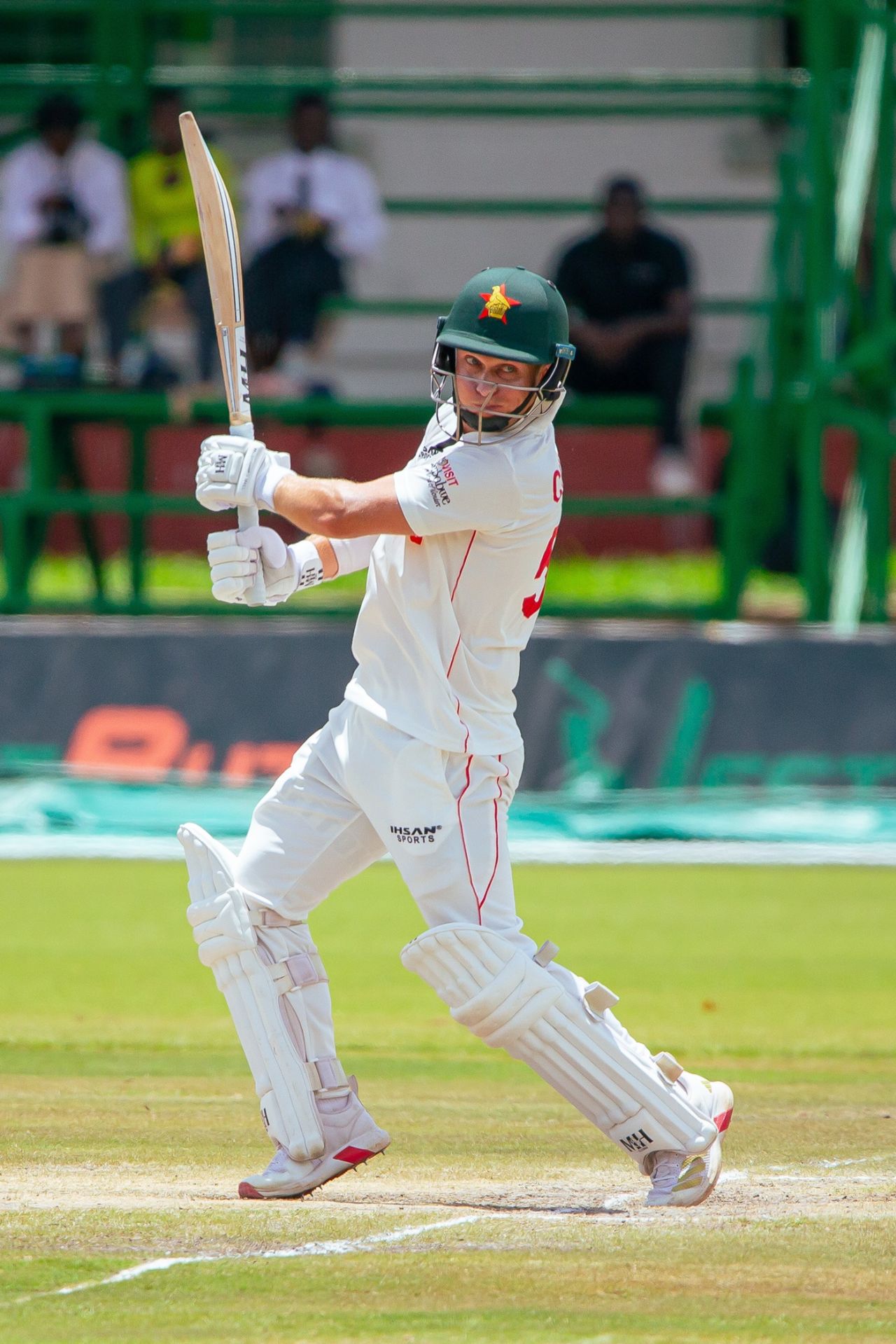 Ben Curran scored a steady 38 at the top, Zimbabwe vs Afghanistan, 2nd Test, Bulawayo, 4th day, January 5, 2024