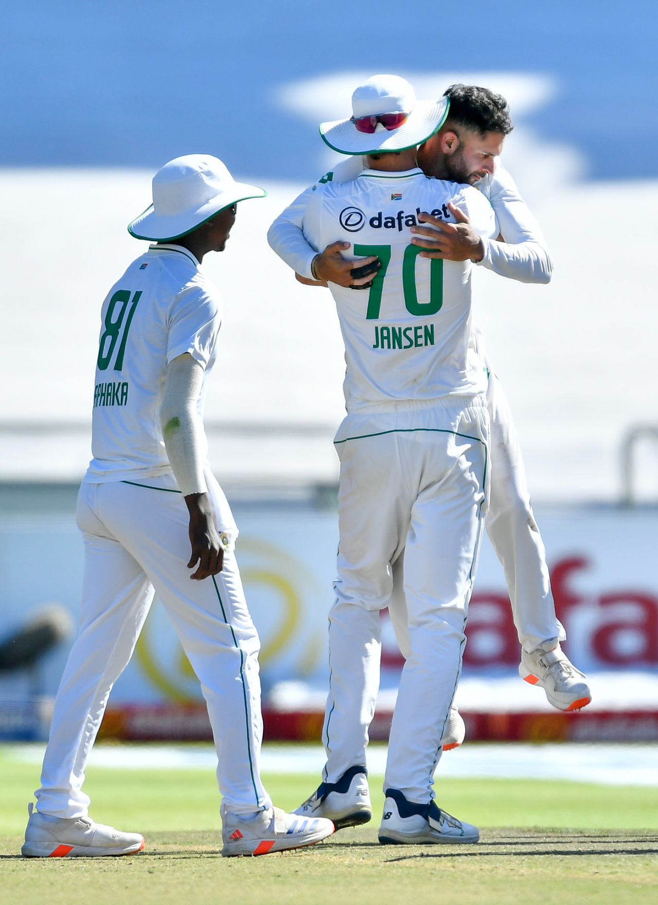 Keshav Maharaj prised out the vital wicket of Salman Agha, South Africa vs Pakistan, 2nd Test, Cape Town, 4th day, January 6, 2025