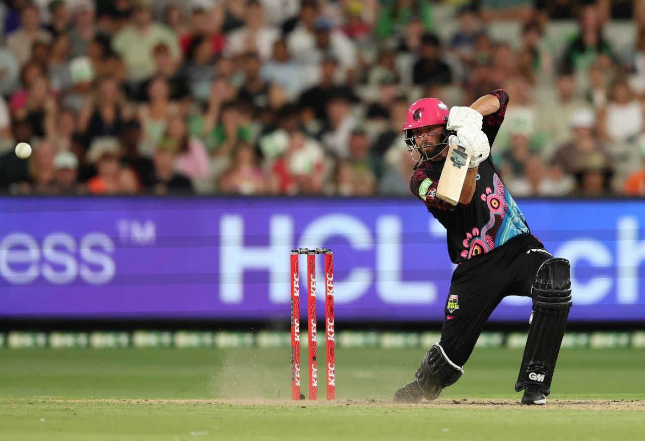 James Vince anchored Sixers' chase of 157, Melbourne Stars vs Sydney Sixers, BBL 2024-25, Melbourne, January 9, 2025