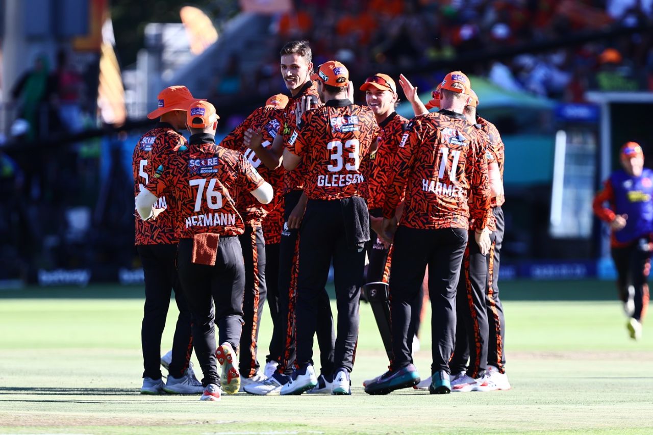 Marco Jansen struck early for Sunrisers Eastern Cape, Sunrisers Eastern Cape vs MI Cape Town, SA20, Gqeberha, January 9, 2024