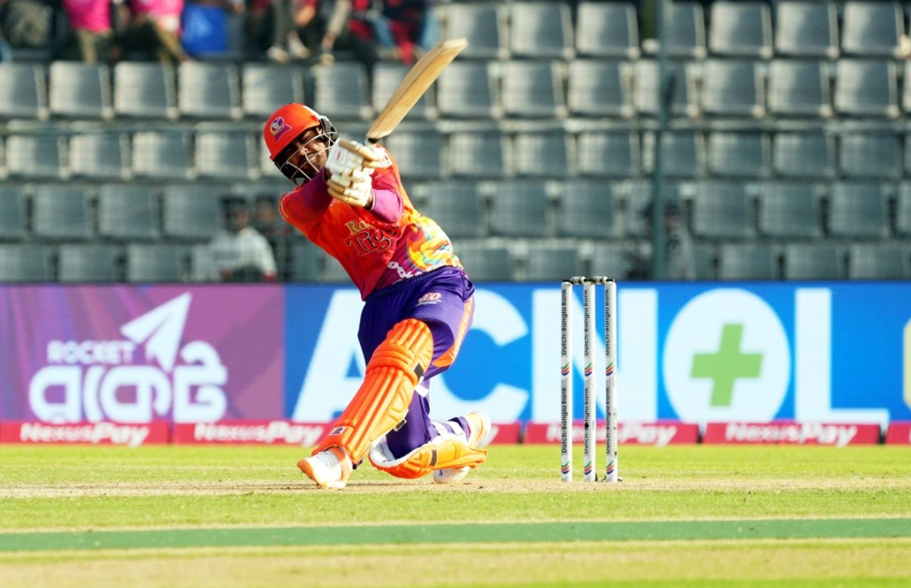 Akbar Ali played a vital cameo, Durbar Rajshahi vs Khulna Tigers, BPL, Sylhet, January 10, 2025