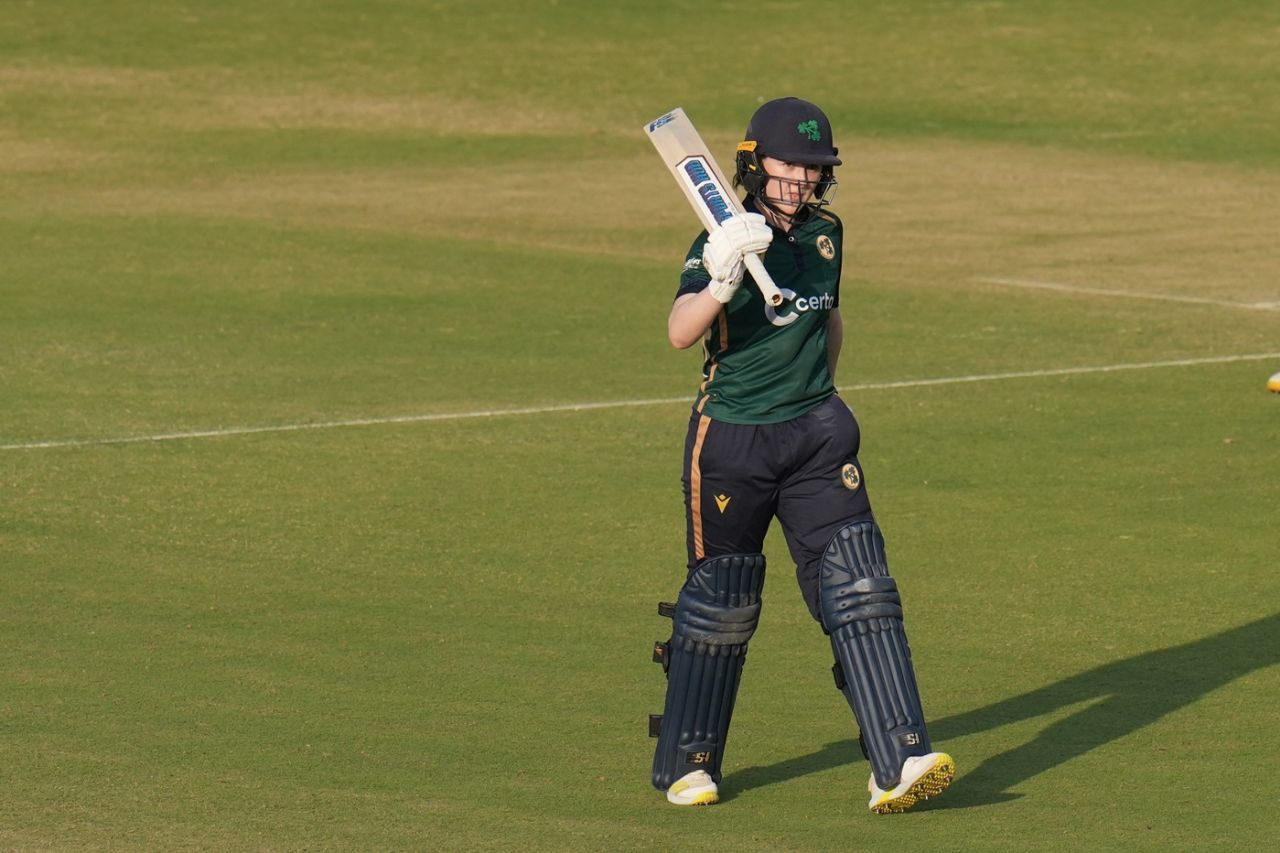 Christina Coulter Reilly scored her maiden ODI fifty, India vs Ireland, 2nd Women's ODI, Rajkot, January 12, 2025