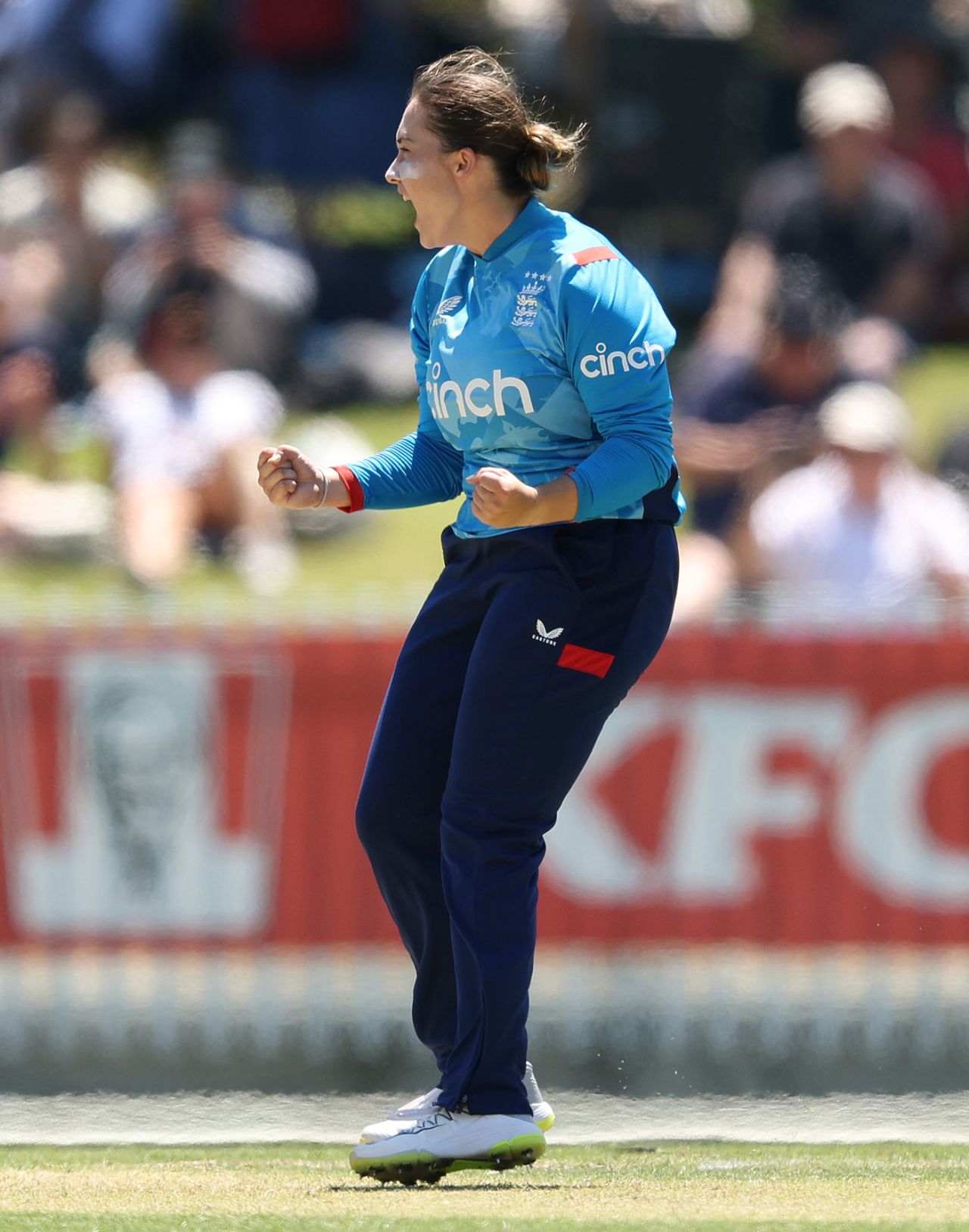 Alice Capsey had a huge impact with the ball