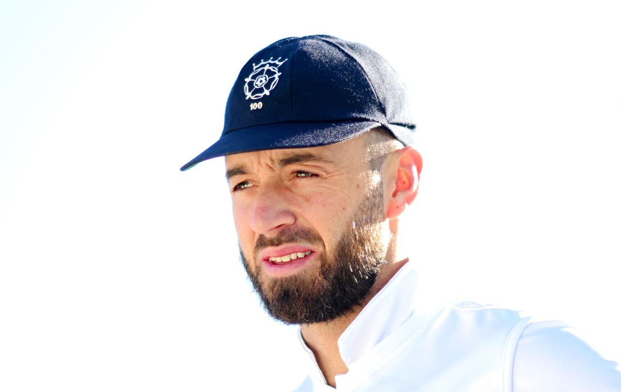James Vince looks on, Somerset vs Hampshire, County Championship, Taunton, September 26, 2024