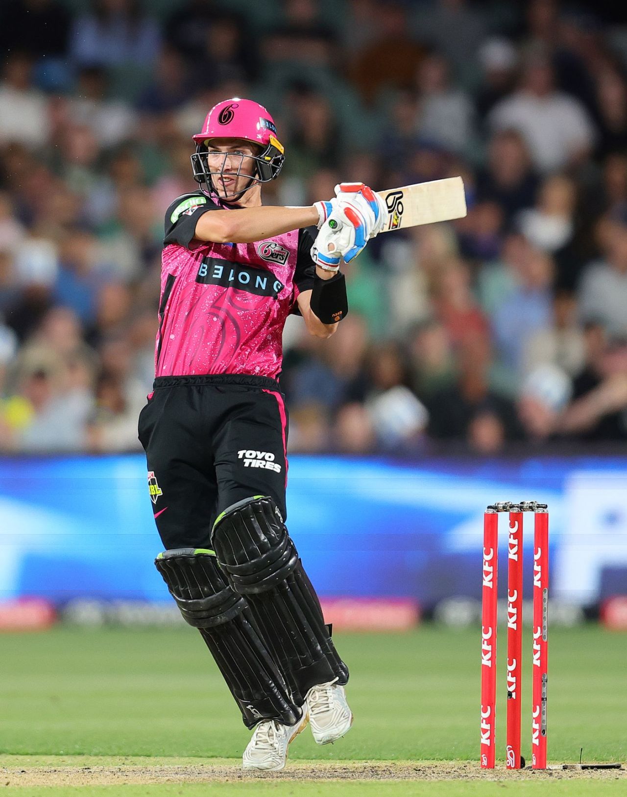 Lachlan Shaw made 32 off 21, Adelaide Strikers vs Sydney Sixers, BBL, Adelaide Oval, January 15, 2025