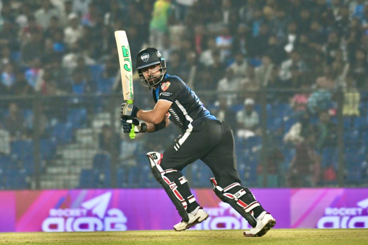 Khushdil Shah top scored for Rangpur Riders with 59 off 28, Rangpur Riders vs Chittagong Kings, Bangladesh Premier League, BPL 2024-25, Chattogram, January 17, 2025