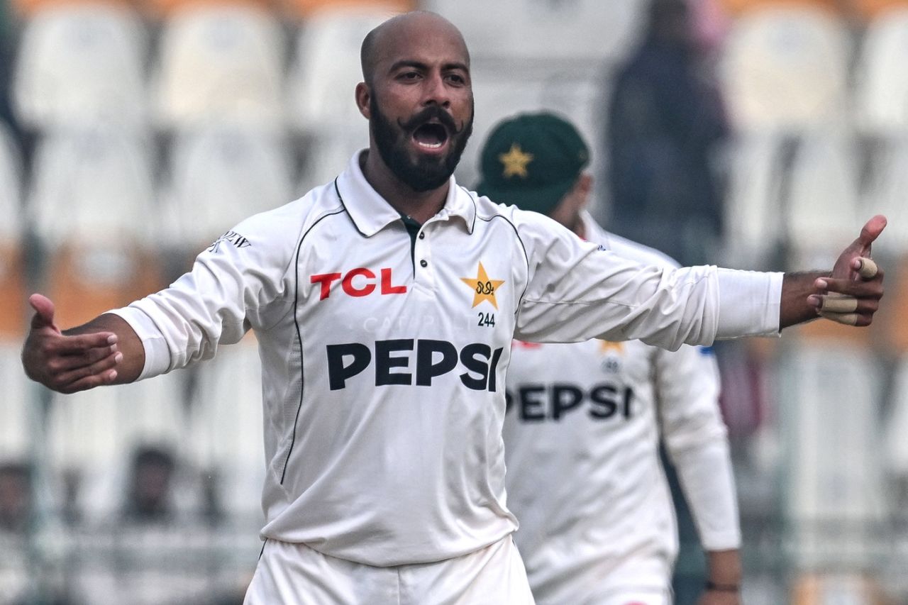 Sajid Khan picked the first four West Indies wickets to fall, West Indies vs Pakistan, 1st Test, day three, Multan, January 19, 2025
