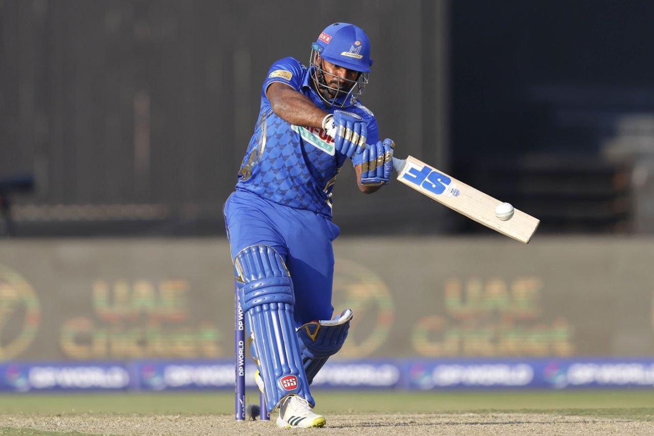 Kusal Perera gave Tom Banton able support, Sharjah Warriorz vs MI Emirates, ILT20, Sharjah, January 19, 2025