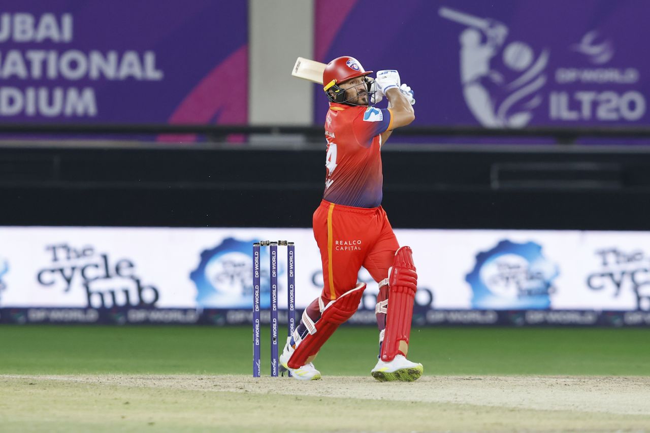 Gulbadin Naib finished with 78* off 51 balls, Desert Vipers vs Dubai Capitals, ILT20, Dubai, January 20, 2025