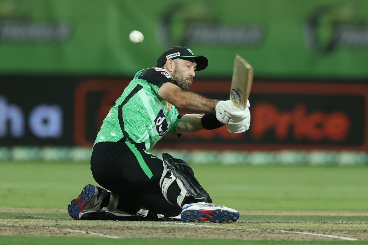 Glenn Maxwell took the pressure off after early wickets, Sydney Thunder vs Melbourne Stars, Knockout, BBL, Sydney, January 22, 2025