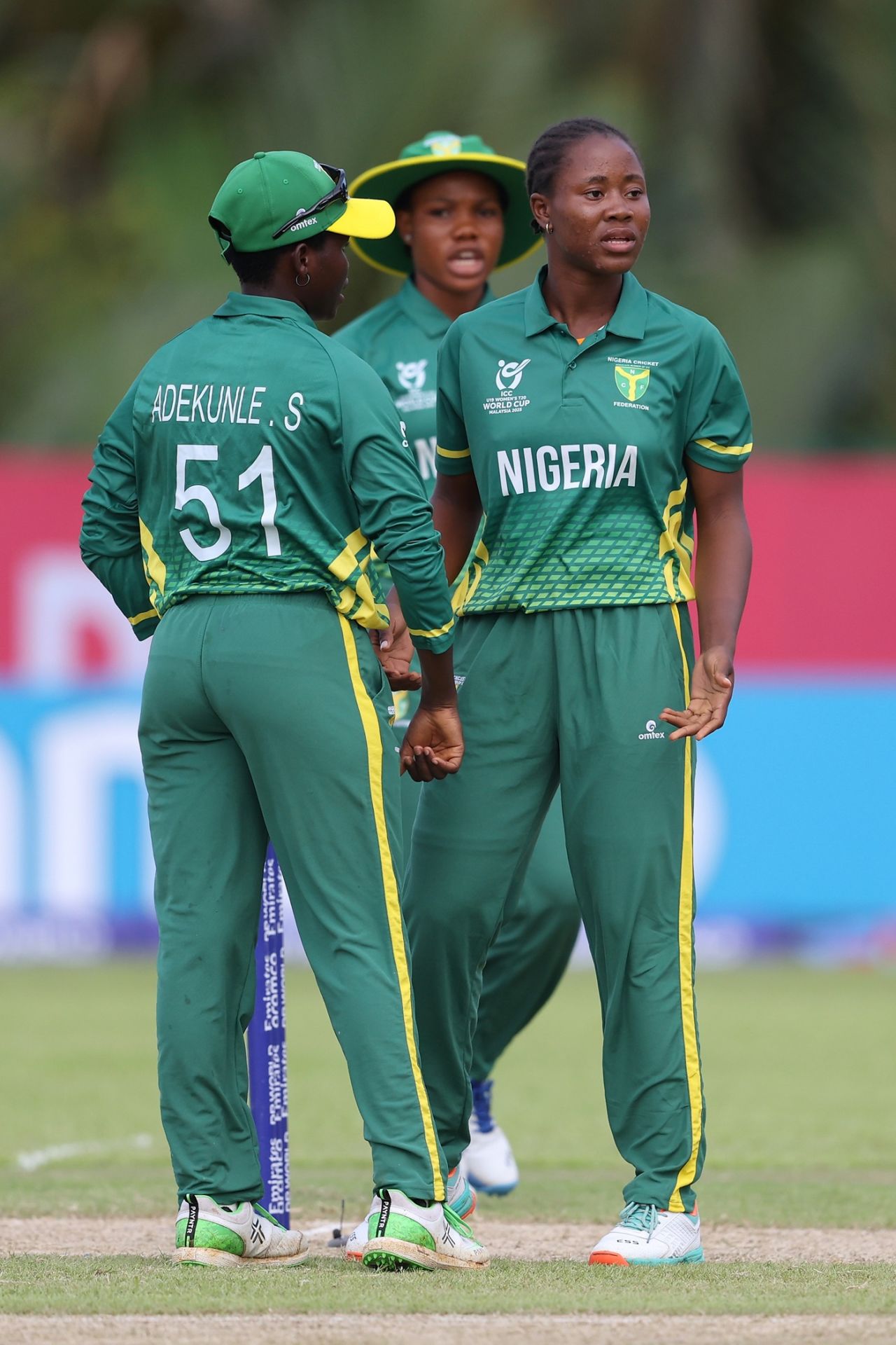 Nigeria captain Lucky Piety struck twice in two balls, South Africa vs Nigeria, Under-19 Women's T20 World Cup, Kuching, January 22, 2025