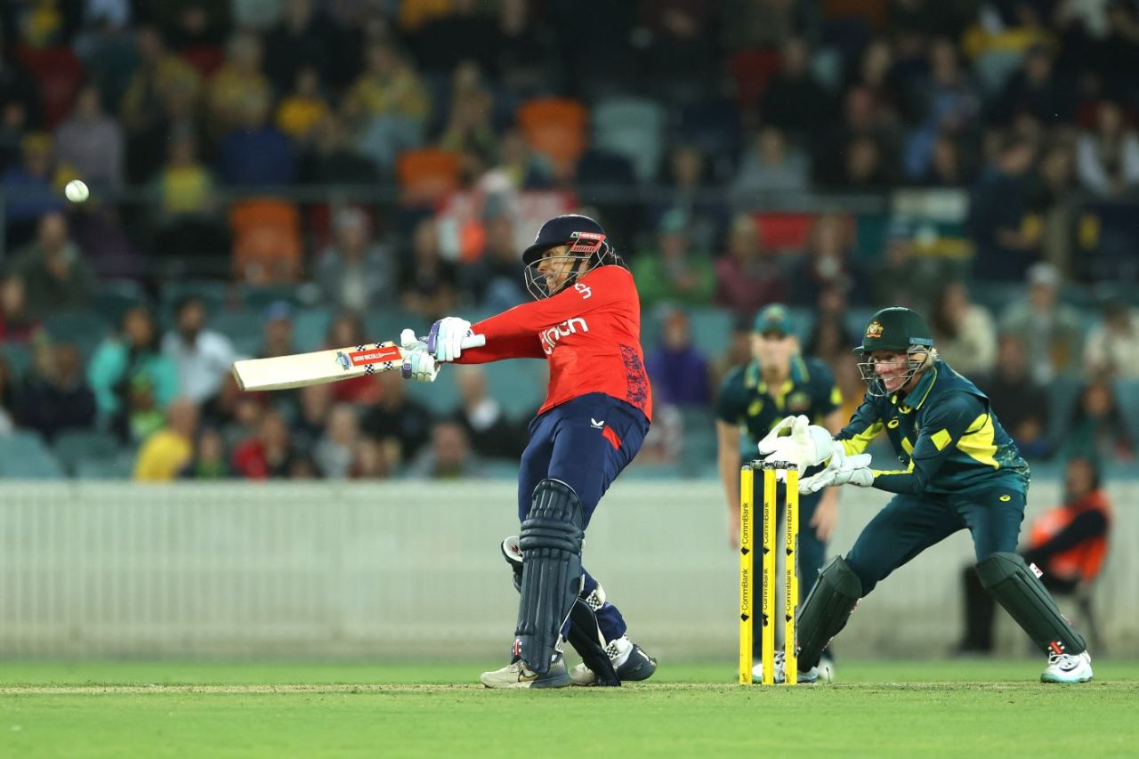 Sophia Dunkley shows her power, Australia vs England, 2nd T20I, Women's Ashes, Canberra, January 23, 2025
