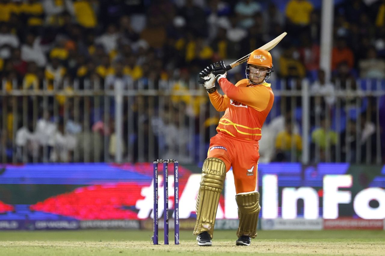 Tom Aslop smashed a fifty, Sharjah Warriorz vs Gulf Giants, ILT20, Sharjah, January 26, 2025