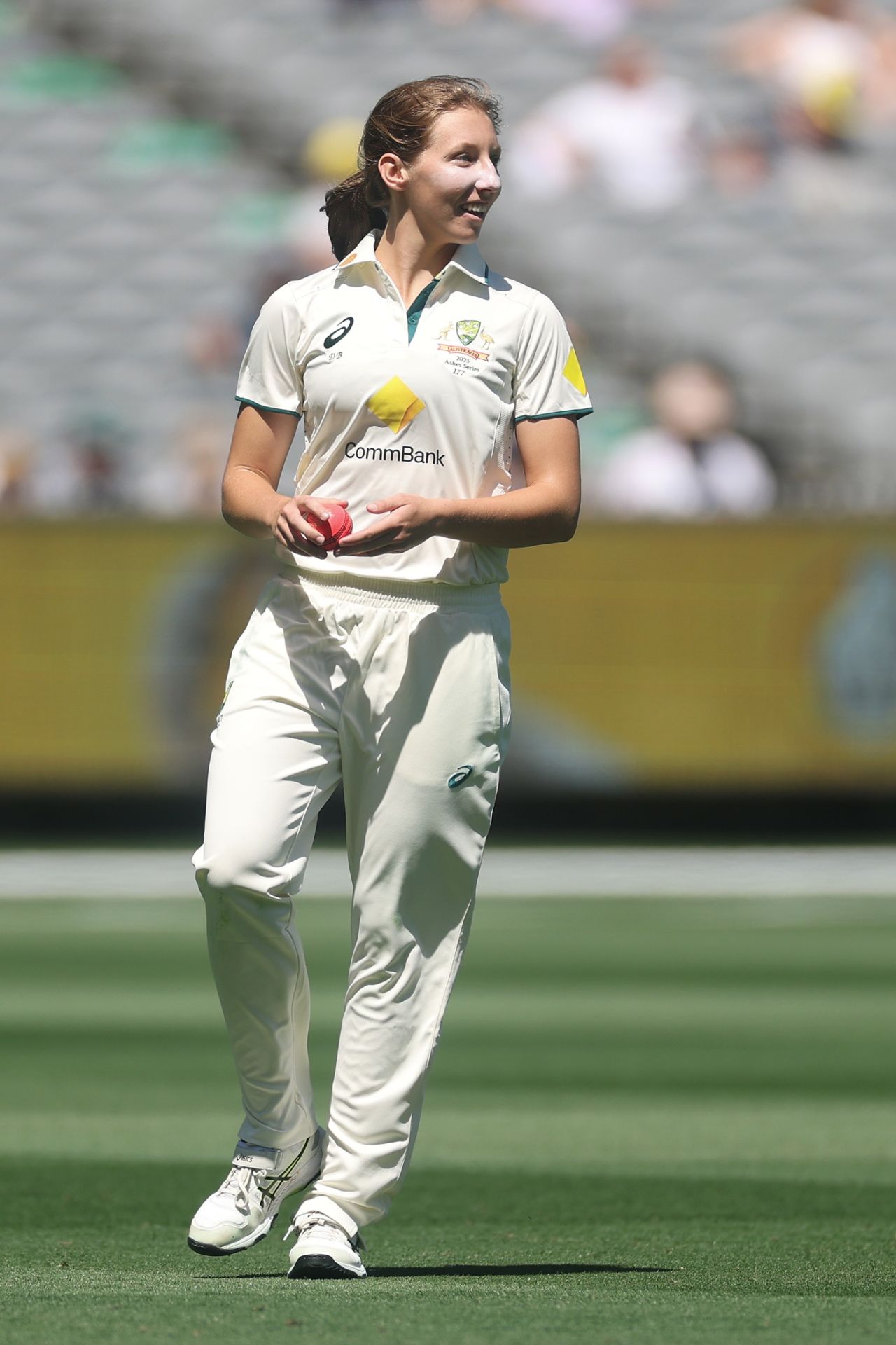 Darcie Brown picked up an early wicket, Australia vs England, Women's Ashes, only Test, 1st day, Melbourne, January 30, 2025