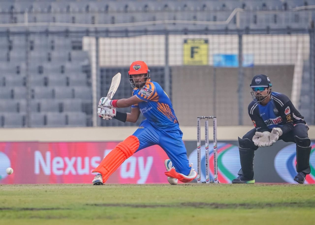 Mohammad Naim hit seven fours and eight sixes, Khulna Tigers vs Rangpur Riders, BPL, Mirpur, January 30, 2025