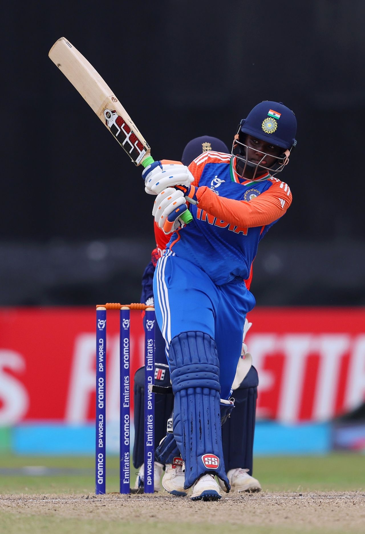 G Kamalini led India home with an unbeaten 50-ball 56, England vs India, Women's Under-19 T20 World Cup semi-final, Bayumeas Oval, Kuala Lumpur, January 31, 2025