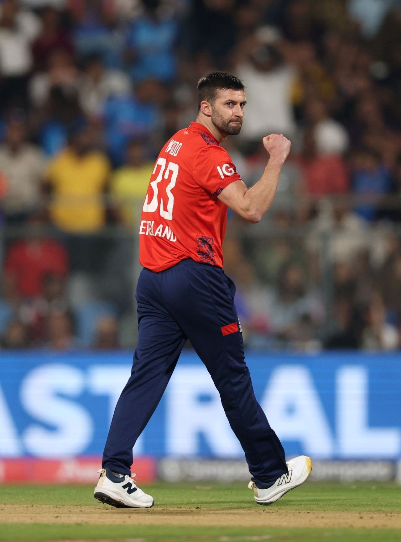 Mark Wood struck in his first over to dismiss a dangerous Sanju Samson, India vs England, 5th T20I, Wankhede Stadium, Mumbai, February 2, 2025