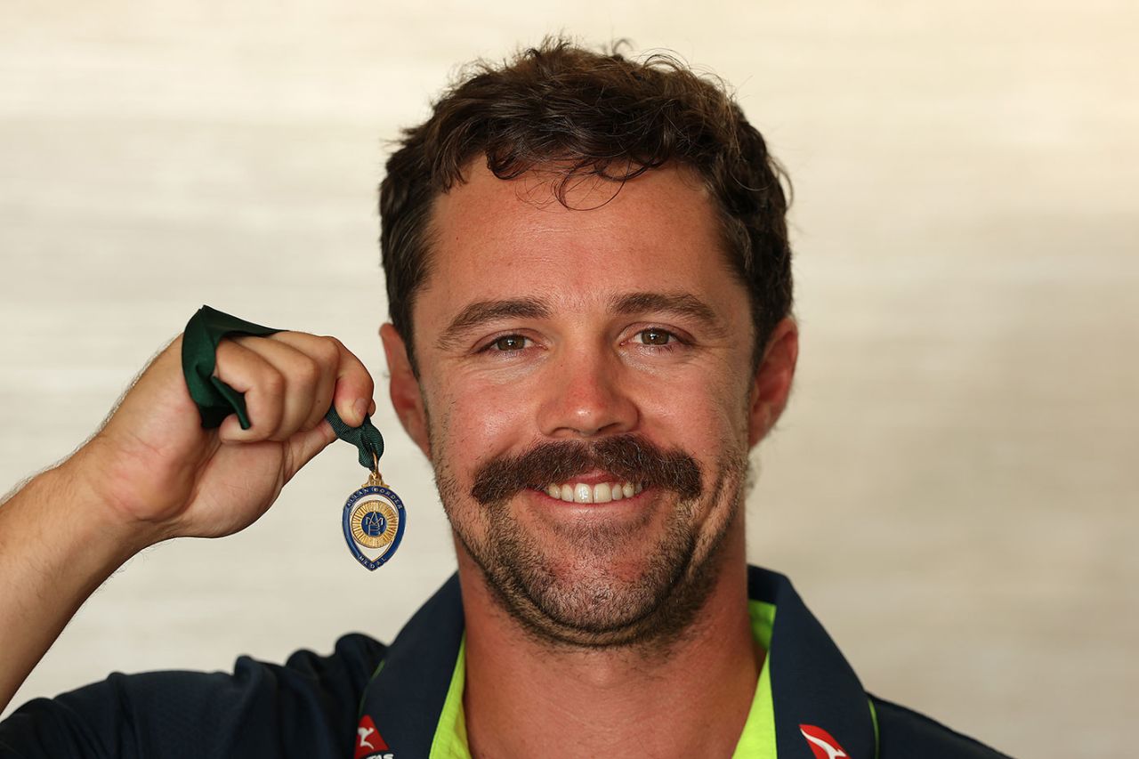 Travis Head won the Allan Border Medal, Galle, February 3, 2025