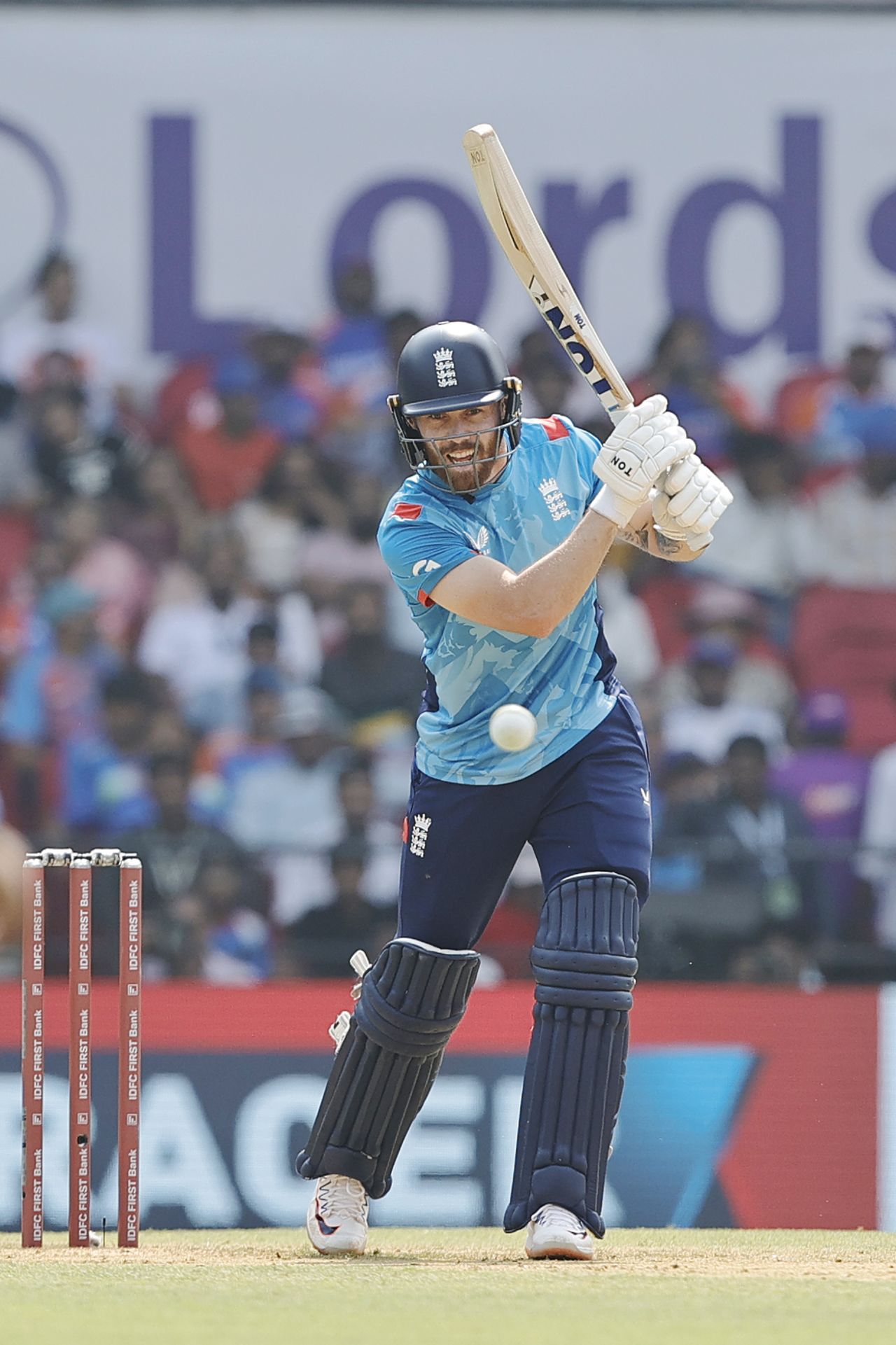 Phil Salt got going after a quiet start, India vs England, 1st ODI, Nagpur, February 6, 2025