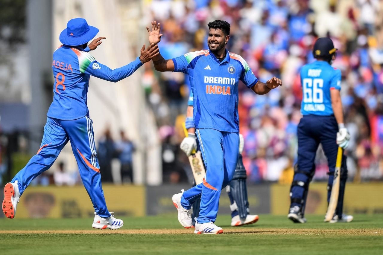 Harshit Rana struck twice in an over on ODI debut, India vs England, 1st ODI, Nagpur, February 6, 2025