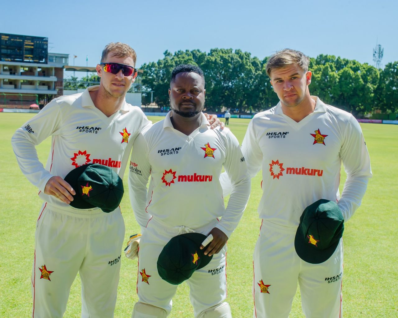 Johnathan Campbell, Nyasha Mayavo and Nick Welsh made their debuts together, Zimbabwe vs Ireland, Only Test, Day 1, Bulawayo, February 6, 2025