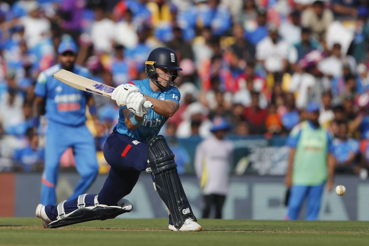 India vs England, 1st ODI Match Report: Jacob Bethell gets down to play a reverse | sportzpoint.com