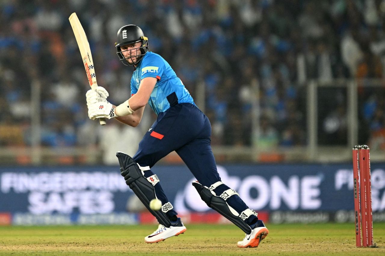 Gus Atkinson provided some entertainment by smashing 38 off 19 balls, India vs England, 3rd ODI, Ahmedabad, February 12, 2025
