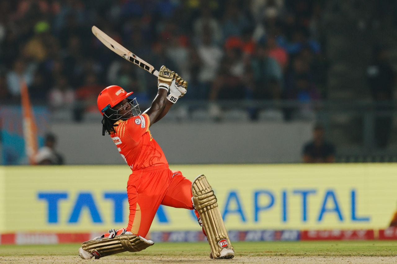Deandra Dottin knocked off 25 off 13, Gujarat Giants vs Royal Challengers Bangalore, WPL 2025, Vadodara, February 14, 2025