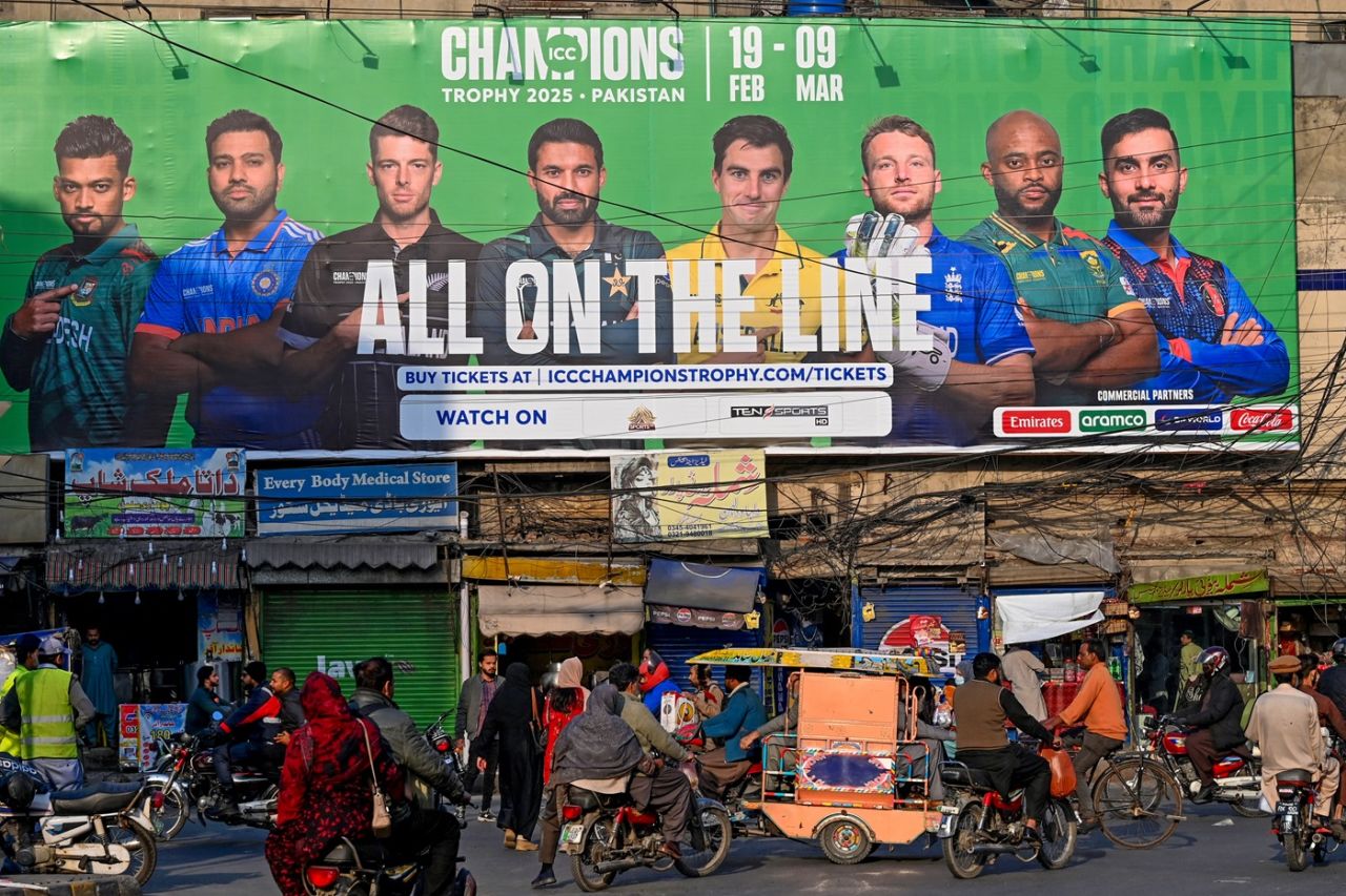 Lahore gears up for the Champions Trophy, Lahore, February 15, 2025