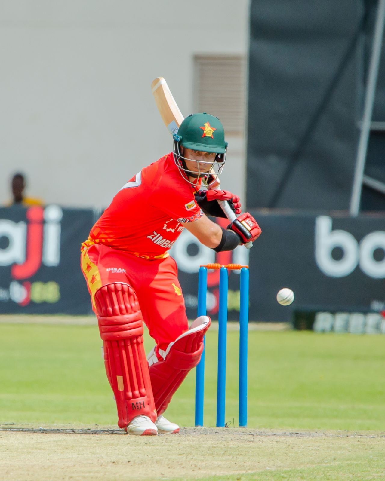 Ben Curran raced to his half-century off just 38 balls, Zimbabwe vs Ireland, 3rd ODI, Harare, February 18, 2025