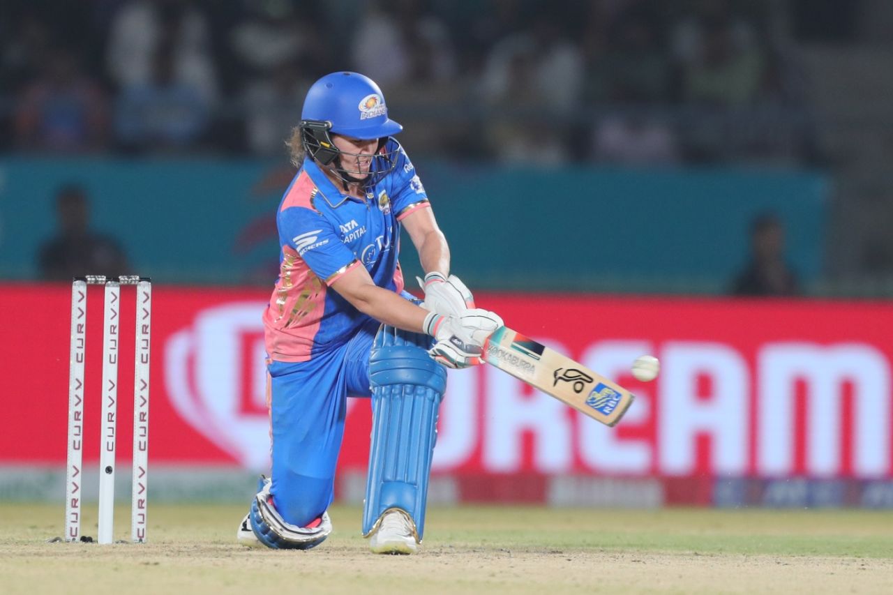 Gujarat Giants vs Mumbai Indians WPL 2025 Report: Mumbai make it 5-0 over Giants, powered by Nat Sciver-Brunt's all-round performance | sportzpoint.com