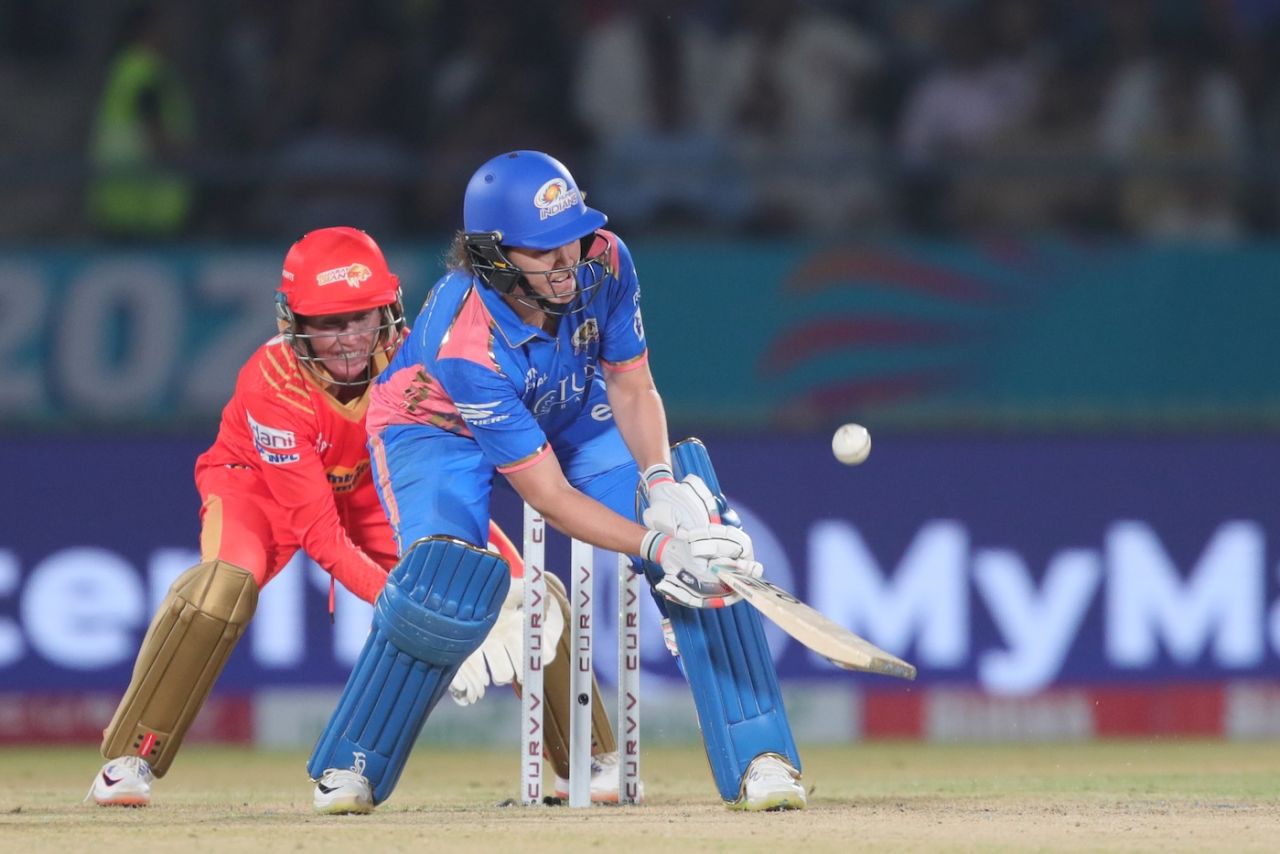 Nat Sciver-Brunt used the scoop again, Gujarat Giants vs Mumbai Indians, WPL 2025, February 18, 2025