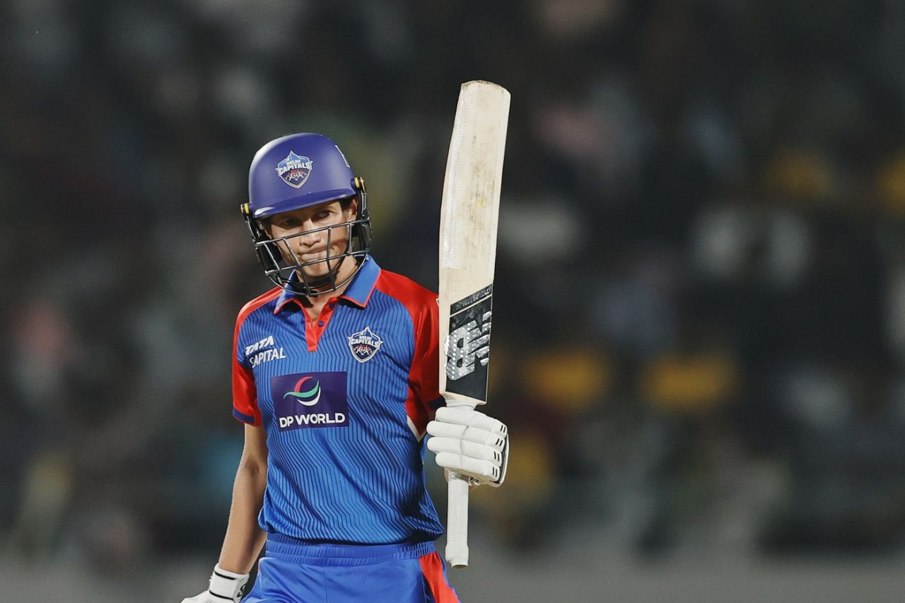 Meg Lanning brought up a quick half-century, Delhi Capitals vs UP Warriorz, WPL, Vadodara, February 19, 2025