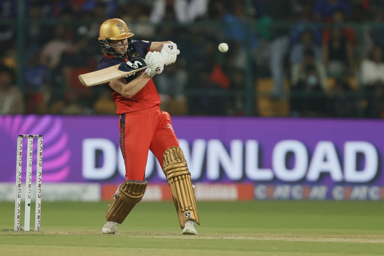 Ellyse Perry goes big, Royal Challengers Bengaluru vs Mumbai Indians, WPL, Bengaluru, February 21, 2025