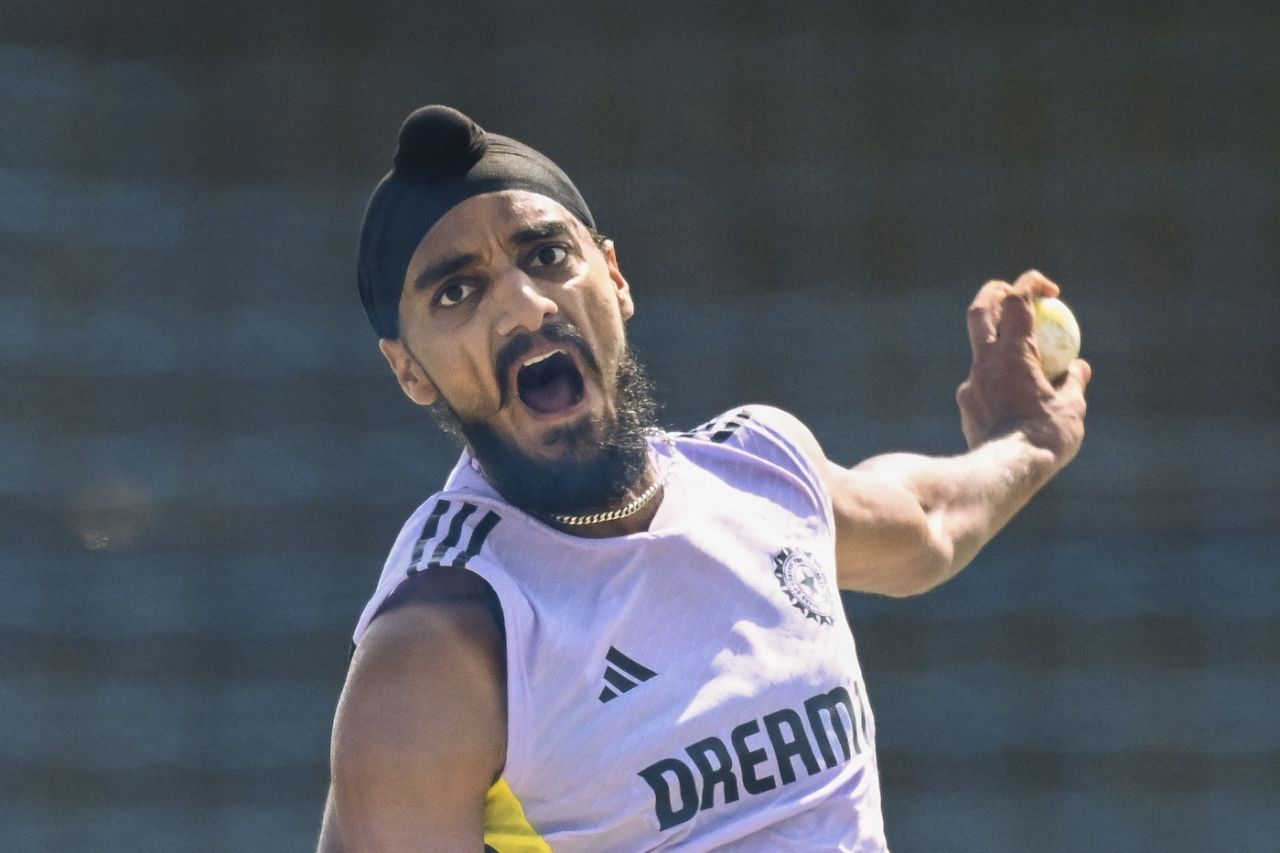 Arshdeep Singh bowls in the nets | ESPNcricinfo.com