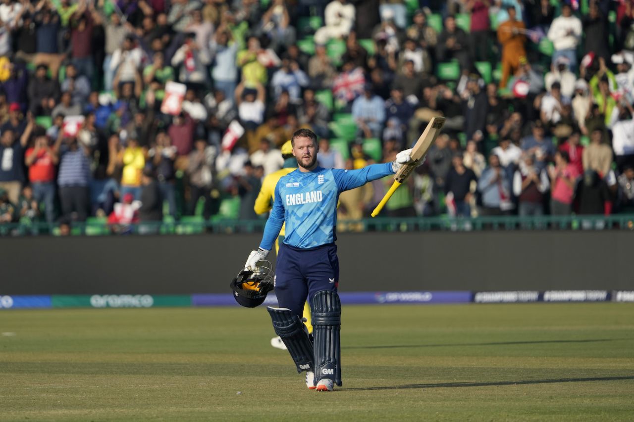 Ben Duckett scored the highest score by a batter in Champions Trophy History | sportzpoint.com