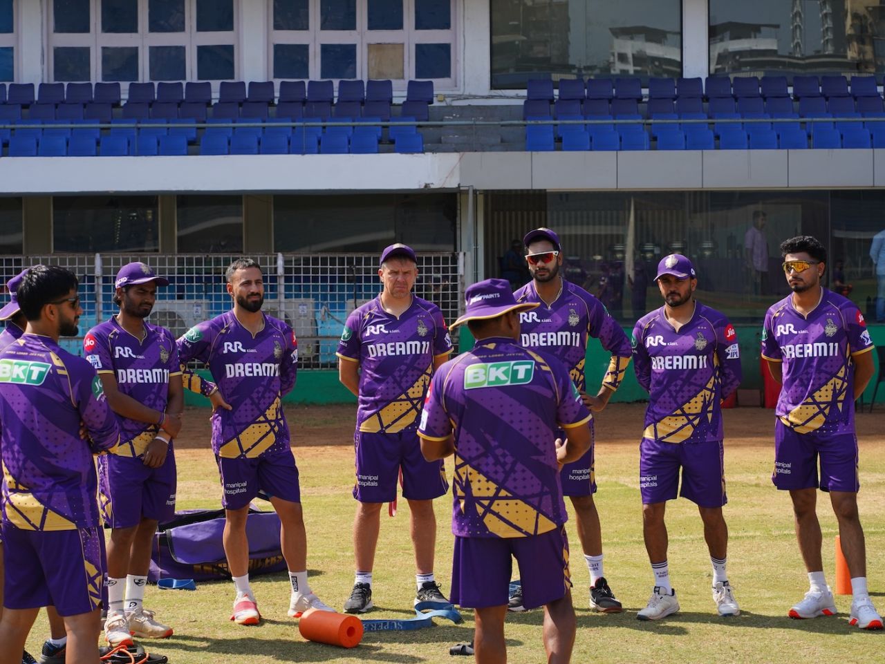 KKR's players had a week-long gathering in Mumbai ahead of the pre-season camp at Kolkata, in March, Mumbai, 22 February, 2025