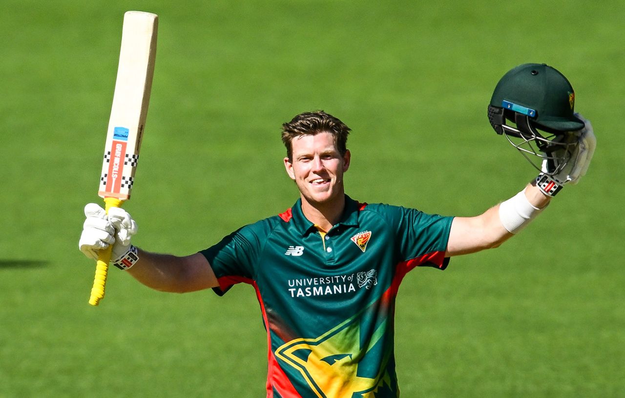 Mitch Owen produced another memorable white-ball innings, South Australia vs Tasmania, One-Day Cup, Adelaide Oval, February 23, 2025