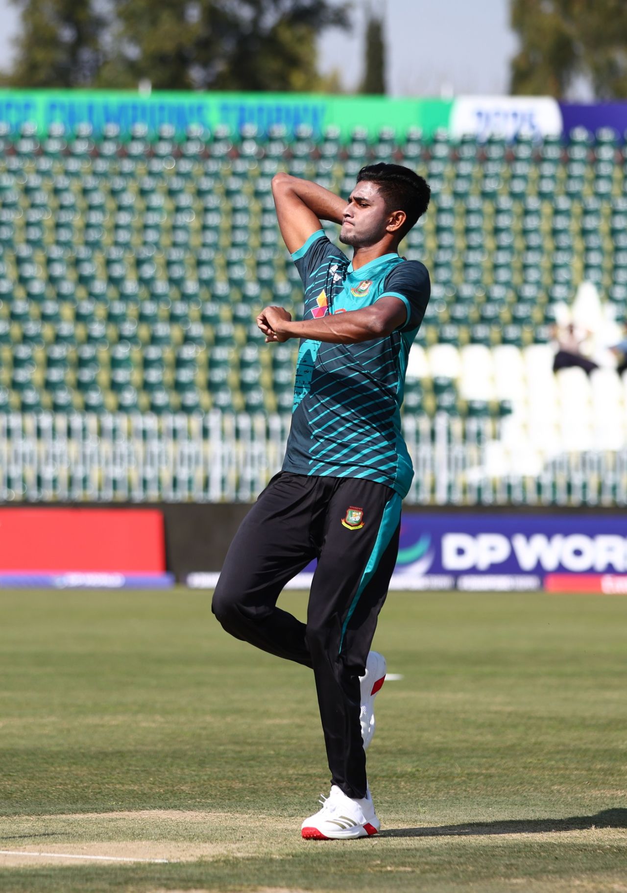 Nahid Rana was picked for the game against New Zealand, Bangladesh vs New Zealand, Champions Trophy, Rawalpindi, February 24, 2025
