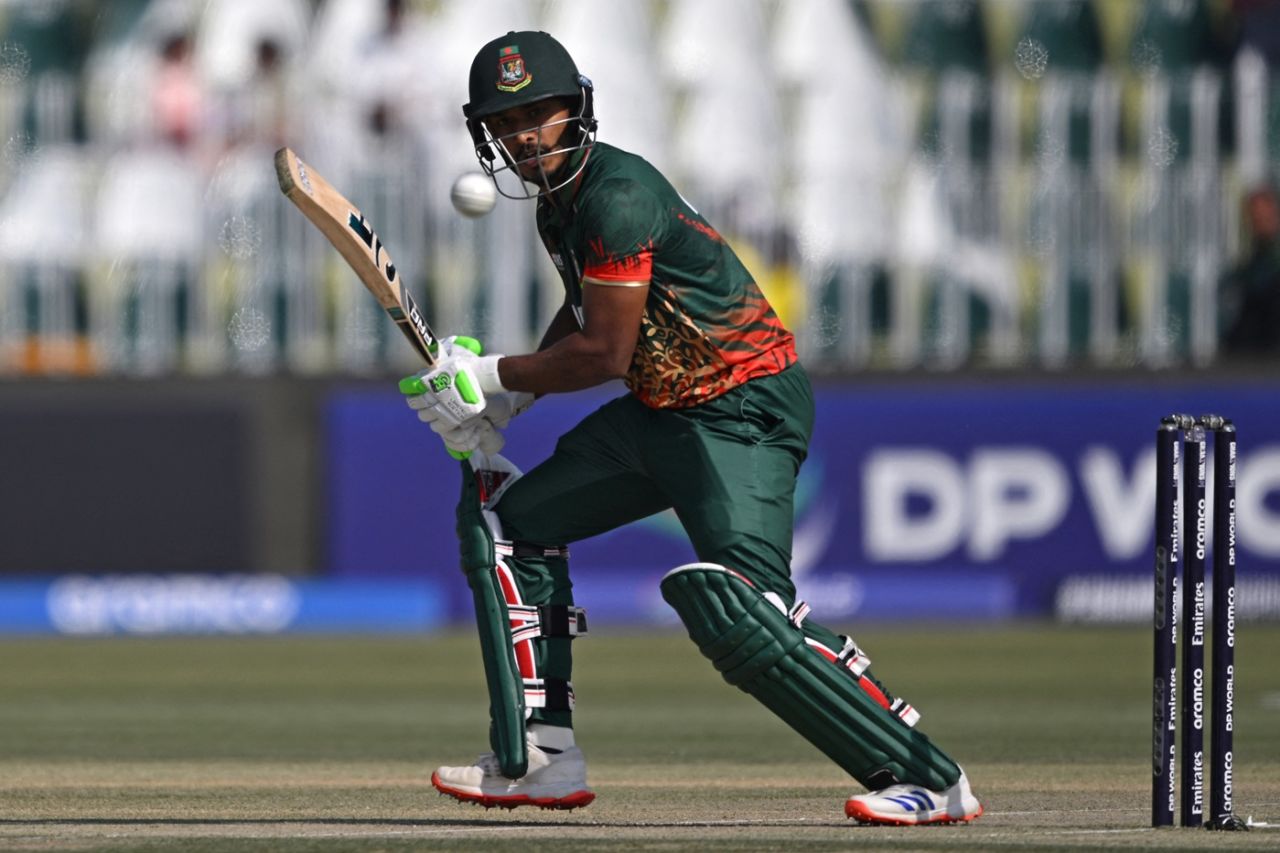 Tanzid Hasan got Bangladesh going early, Bangladesh vs New Zealand, Champions Trophy, Rawalpindi, February 24, 2025