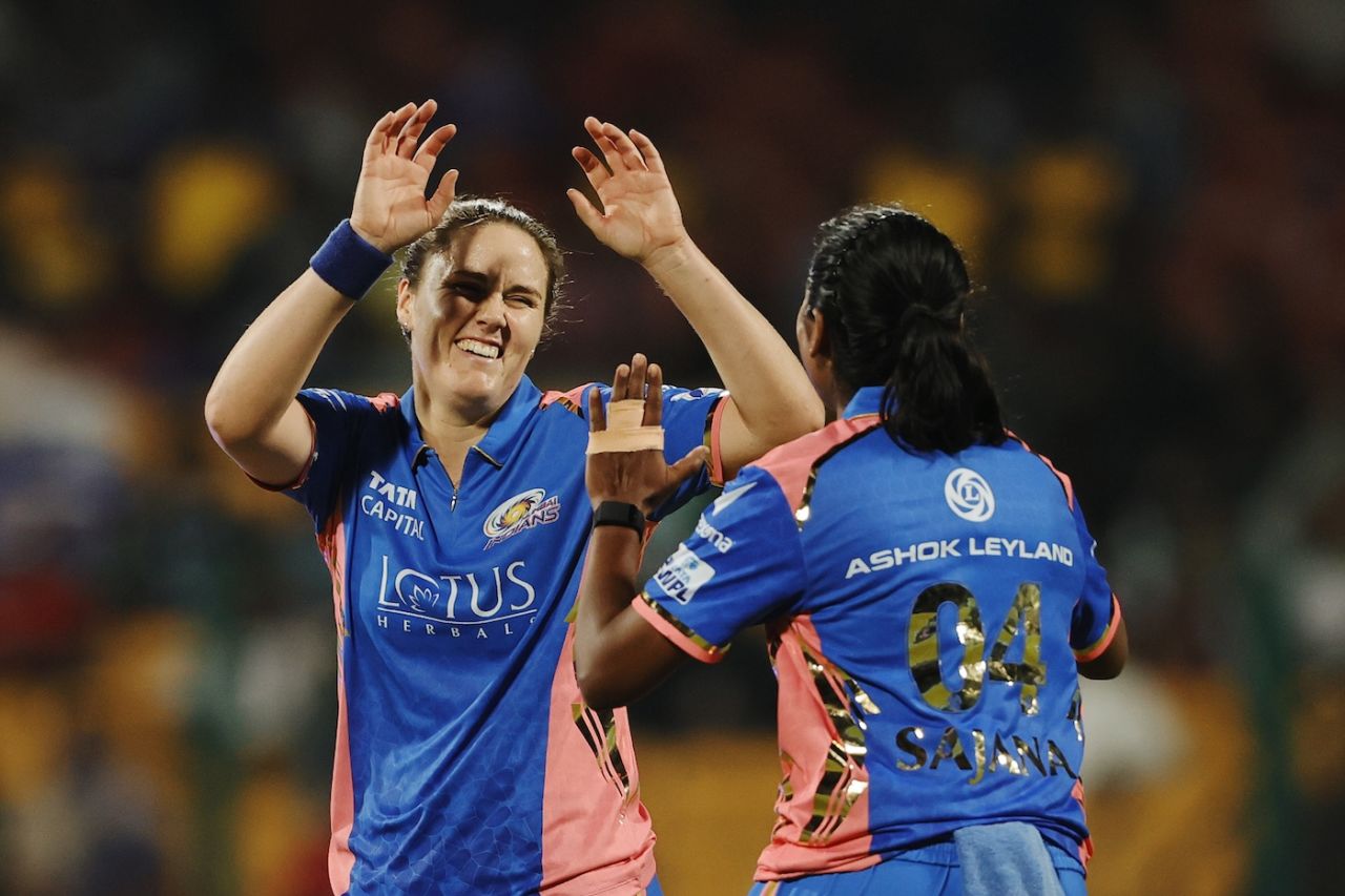 Nat Sciver-Brunt troubled UP Warriorz towards the end, Mumbai Indians vs UP Warriorz, WPL, Bengaluru, February 26, 2025