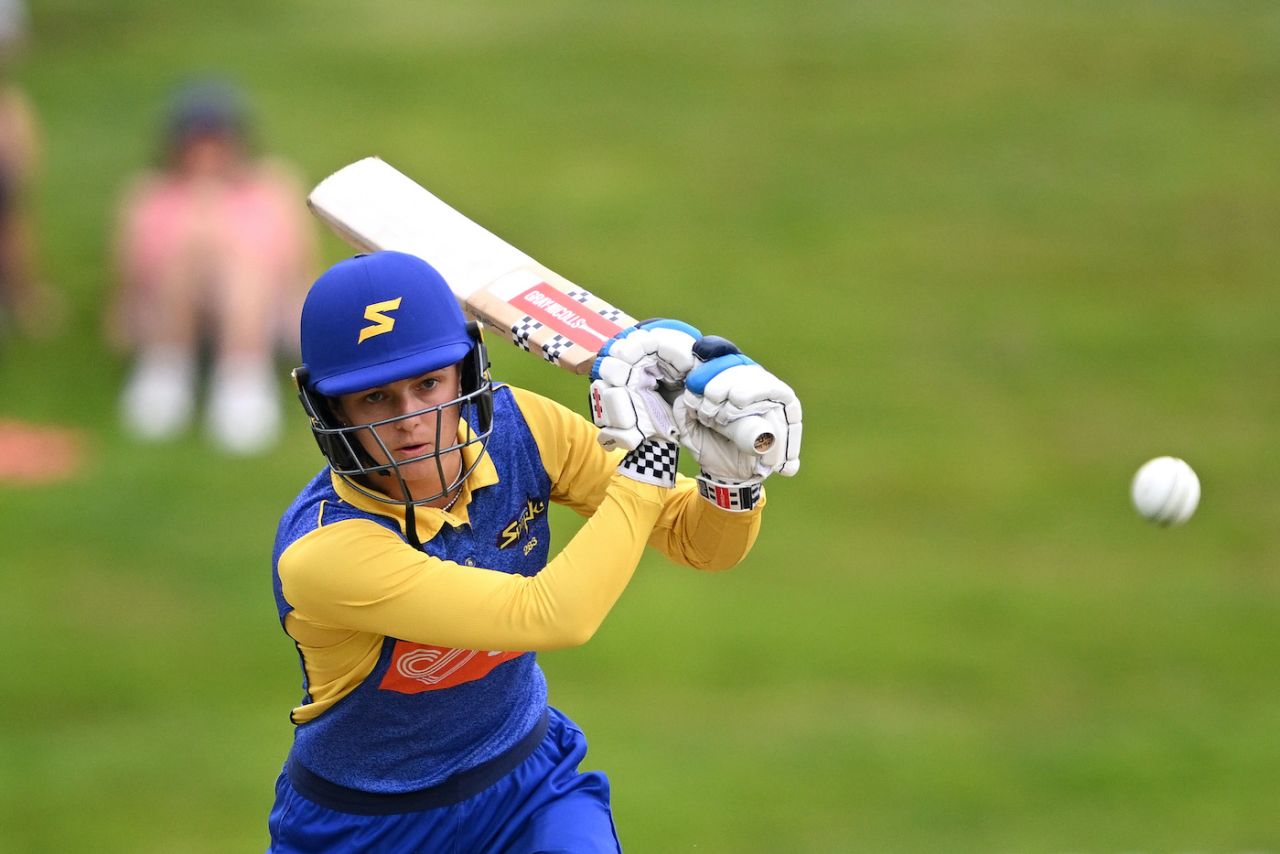 Polly Inglis made a match-winning 86 in the final, Auckland vs Otago, Final, New Zealand Cricket Women's One Day Competition, Dunedin, March 01, 2025