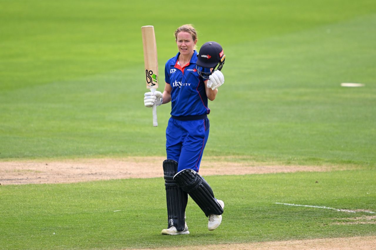 Maddy Green's 126 took Auckland to 291, Auckland vs Otago, Final, New Zealand Cricket Women's One Day Competition, Dunedin, March 01, 2025