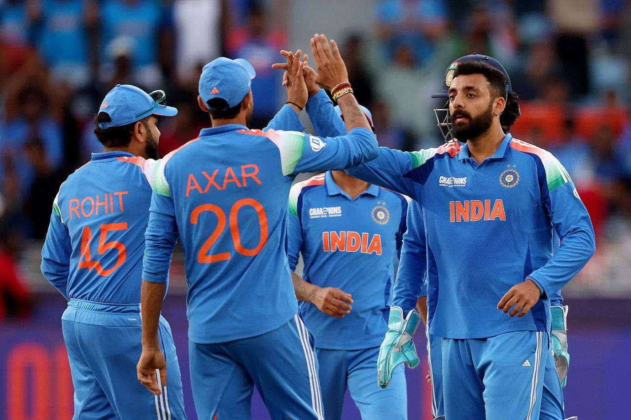 Varun Chakravarthy dismissed Will Young, to get his first wicket of Champions Trophy | sportzpoint.com