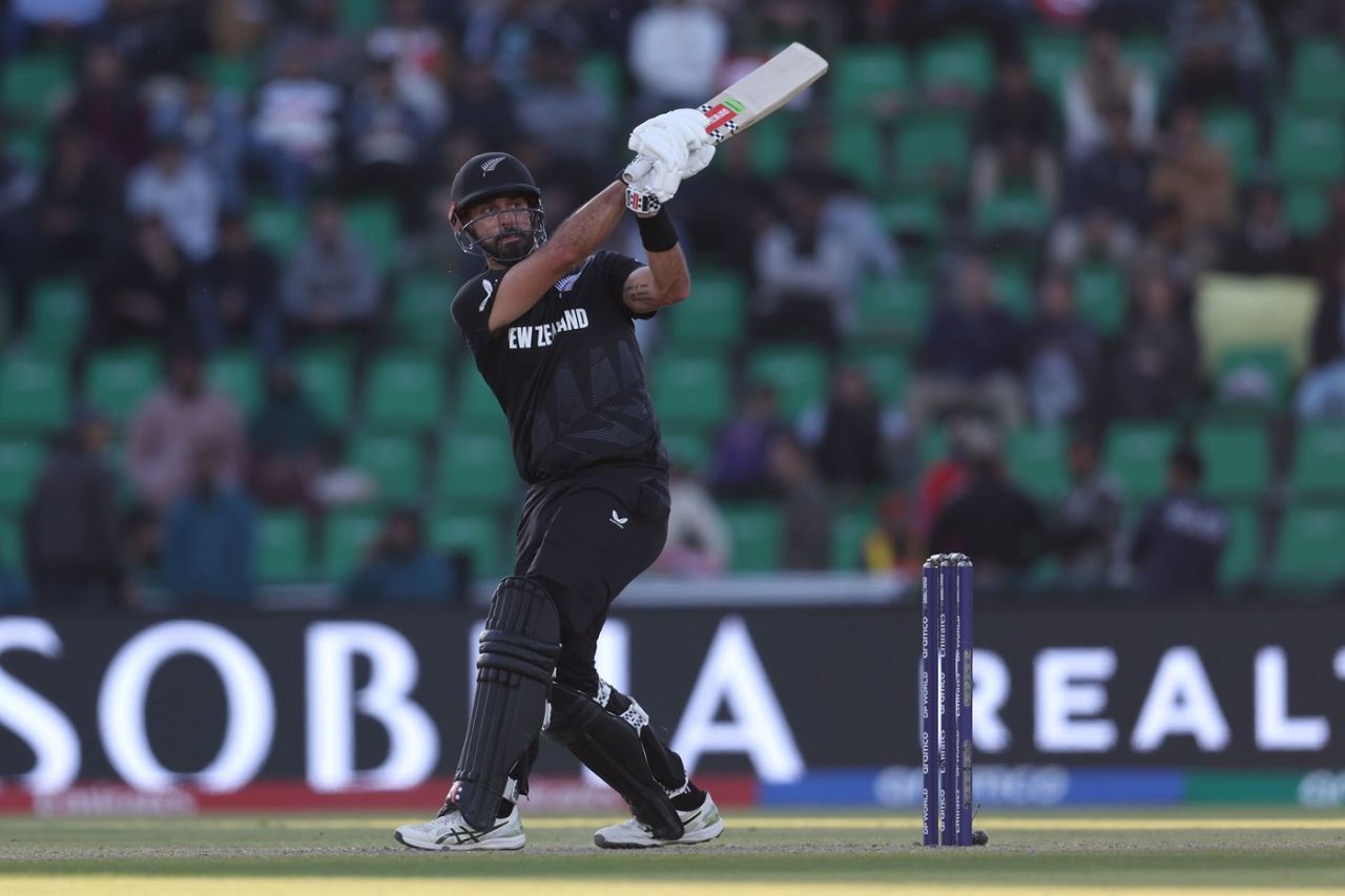Daryl Mitchell struck 49 off just 37 balls, New Zealand vs South Africa, Champions Trophy semi-final, Lahore, March 5, 2025