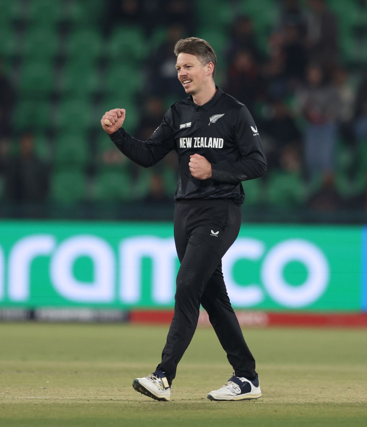 Michael Bracewell sent back Wiaan Mulder, New Zealand vs South Africa, Champions Trophy semi-final, Lahore, March 5, 2025