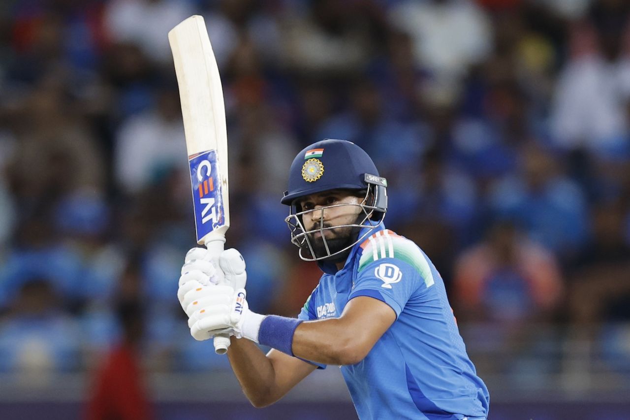 Shreyas Iyer took charge after Rohit Sharma's fall, India vs New Zealand, Champions Trophy final, Dubai, March 9, 2025