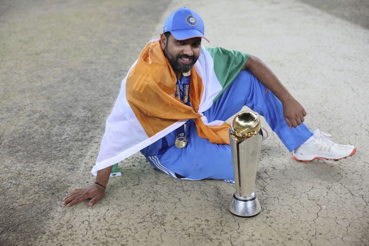 Rohit Sharma led India to another title, this time the Champions Trophy, India vs New Zealand, Champions Trophy final, Dubai, March 9, 2025