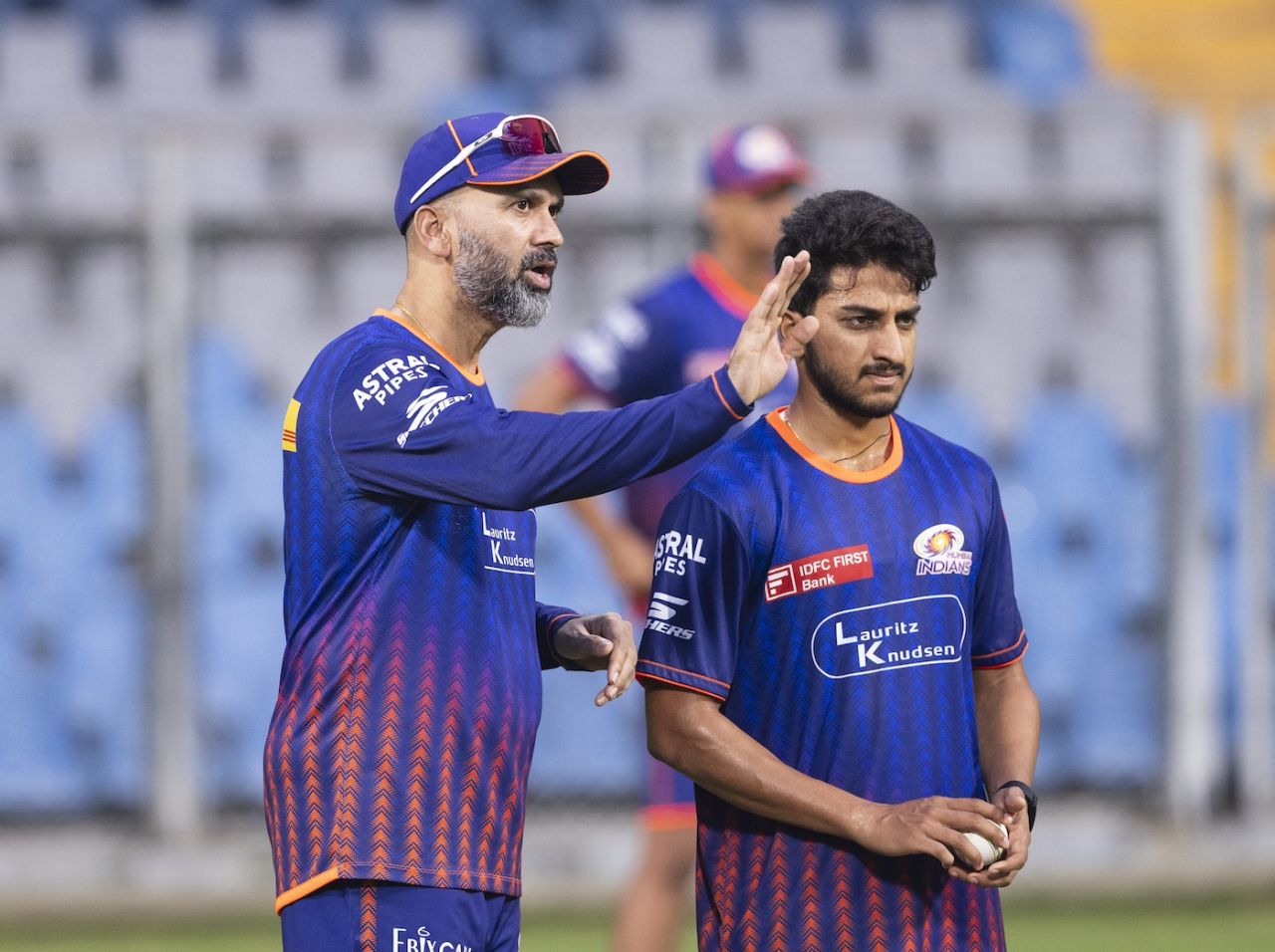 Paras Mhambrey works with Satyanarayana Raju, Mumbai, March 14, 2025