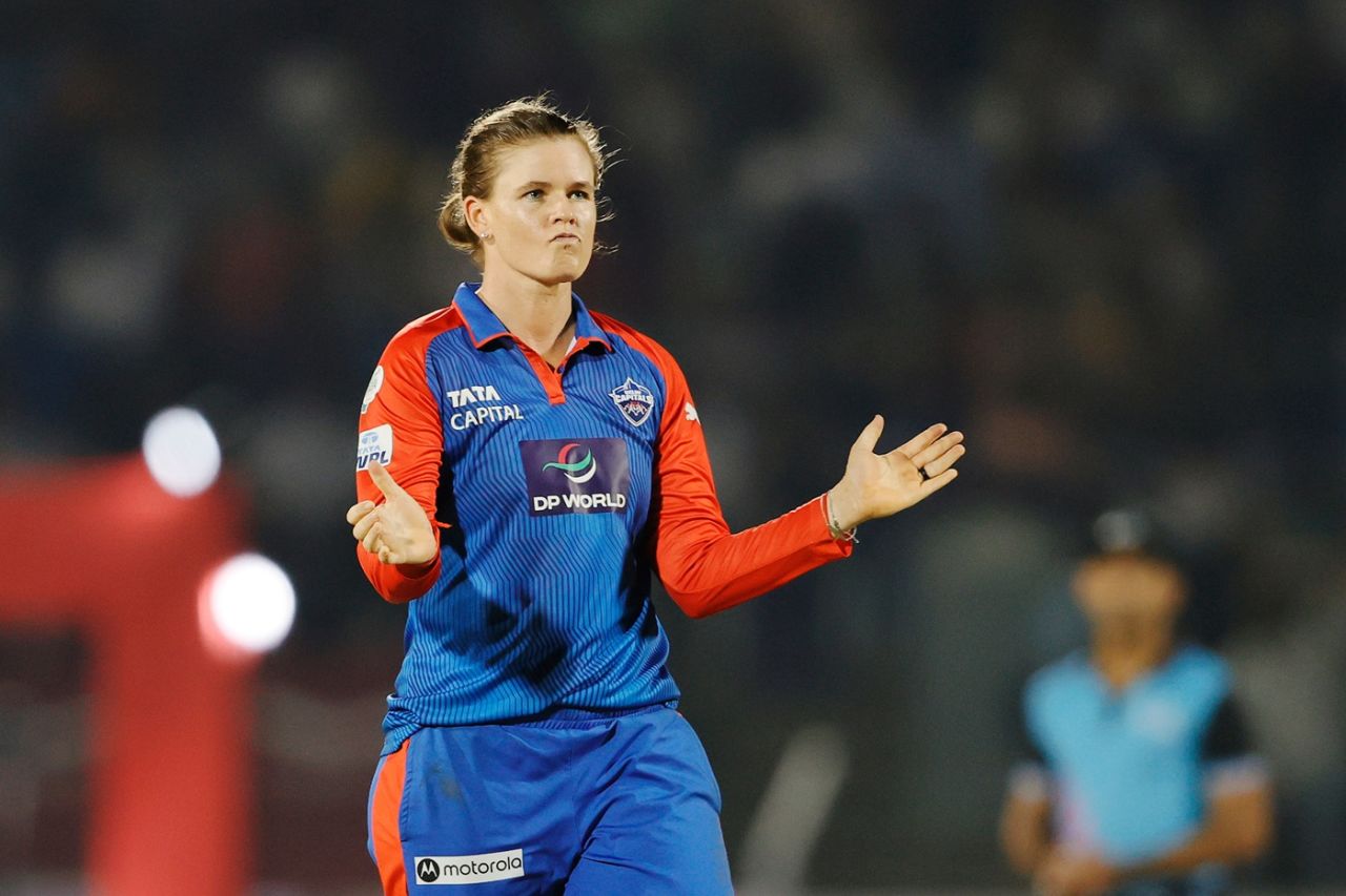 Jess Jonassen's double-wicket over dented Mumbai Indians, Mumbai Indians vs Delhi Capitals, WPL 2025, final, Mumbai, March 15, 2025